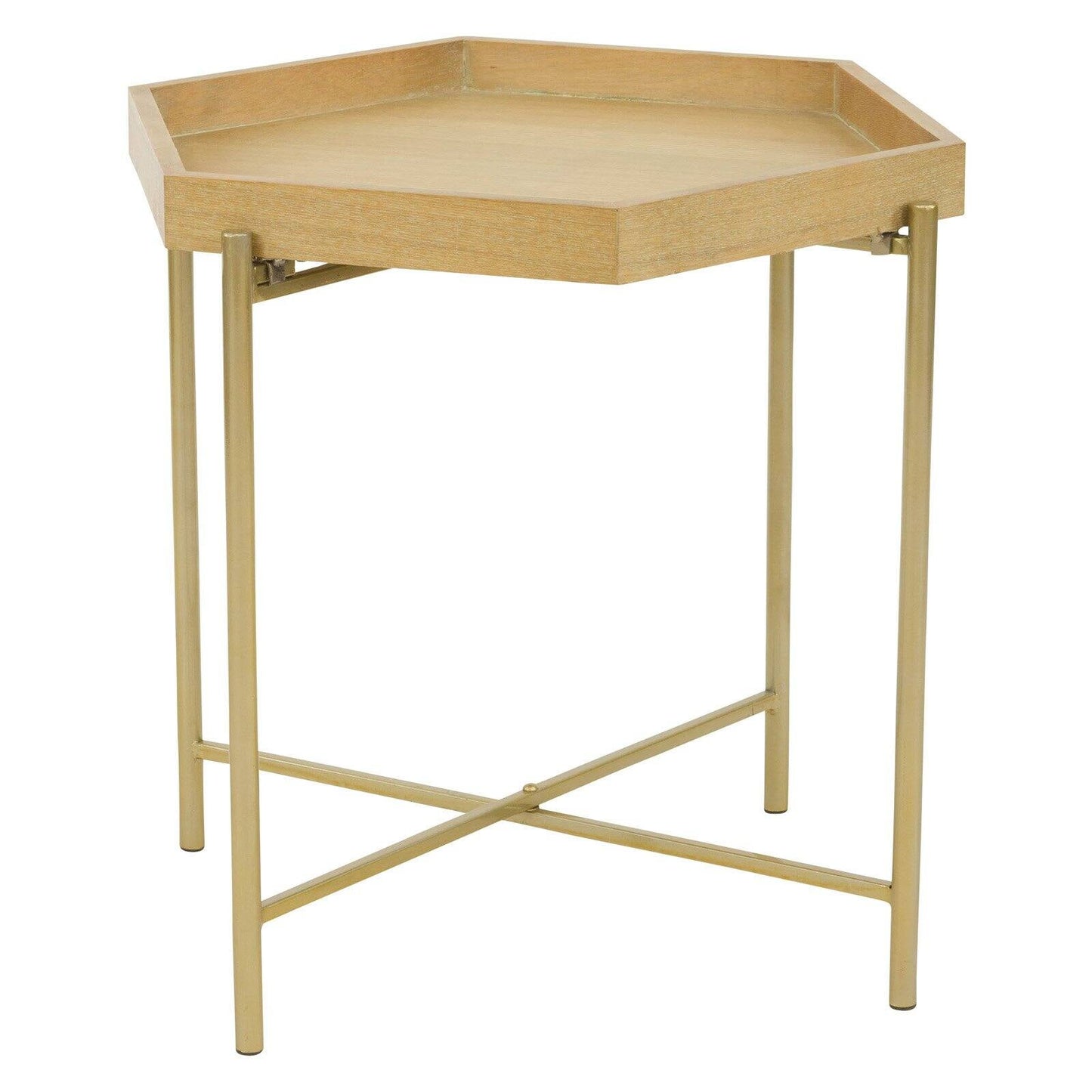 Aspire Home Accents Blevins Hexagon End Table