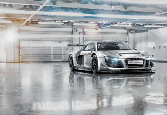 Audi R8 Le Mans Wall Mural