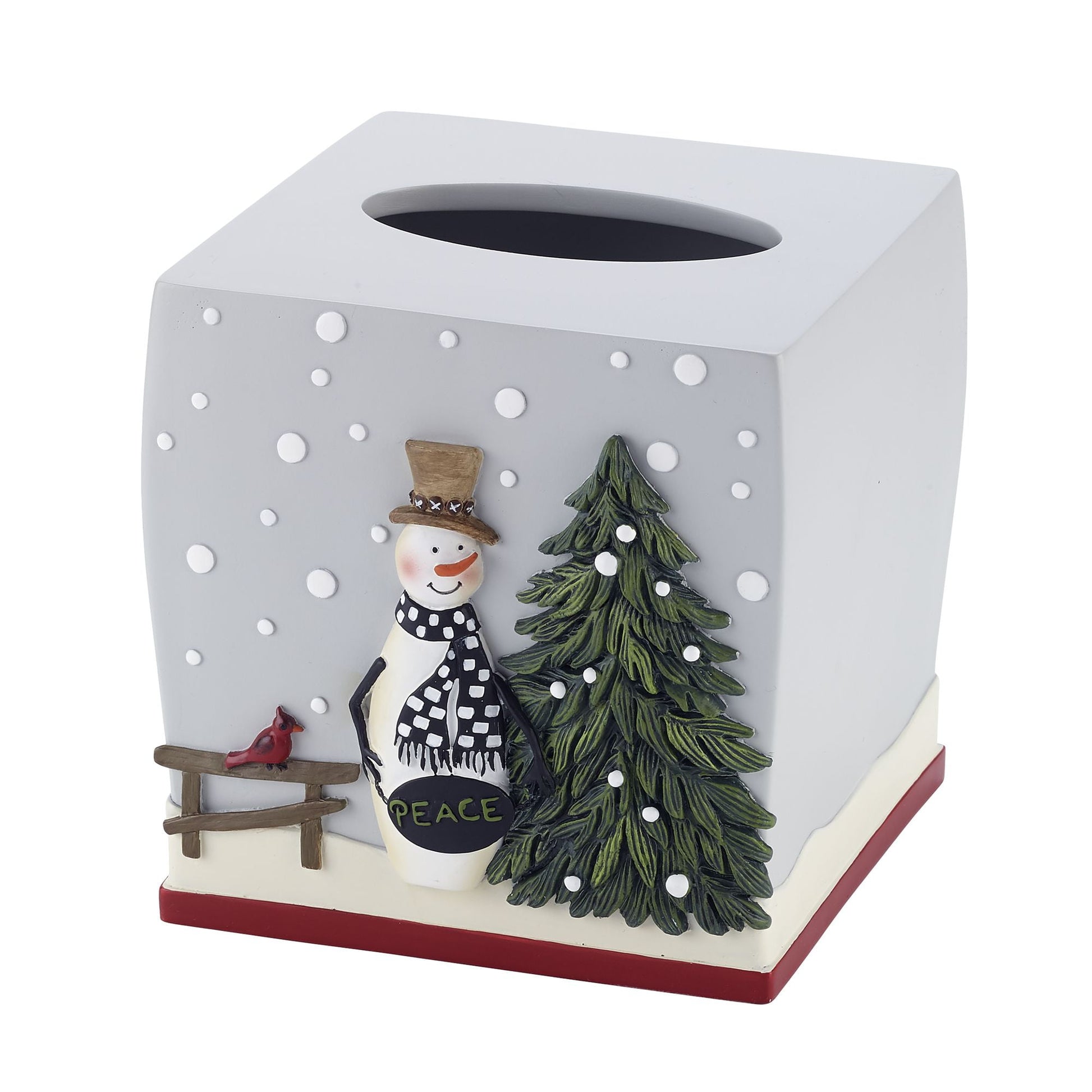 Avanti Holiday Country Friends Tissue Cover