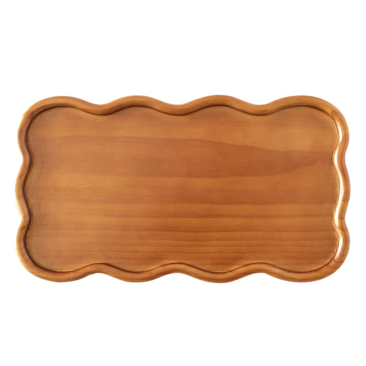 Beautiful Oversized Wood Tray 18" x 10" by Drew Barrymore