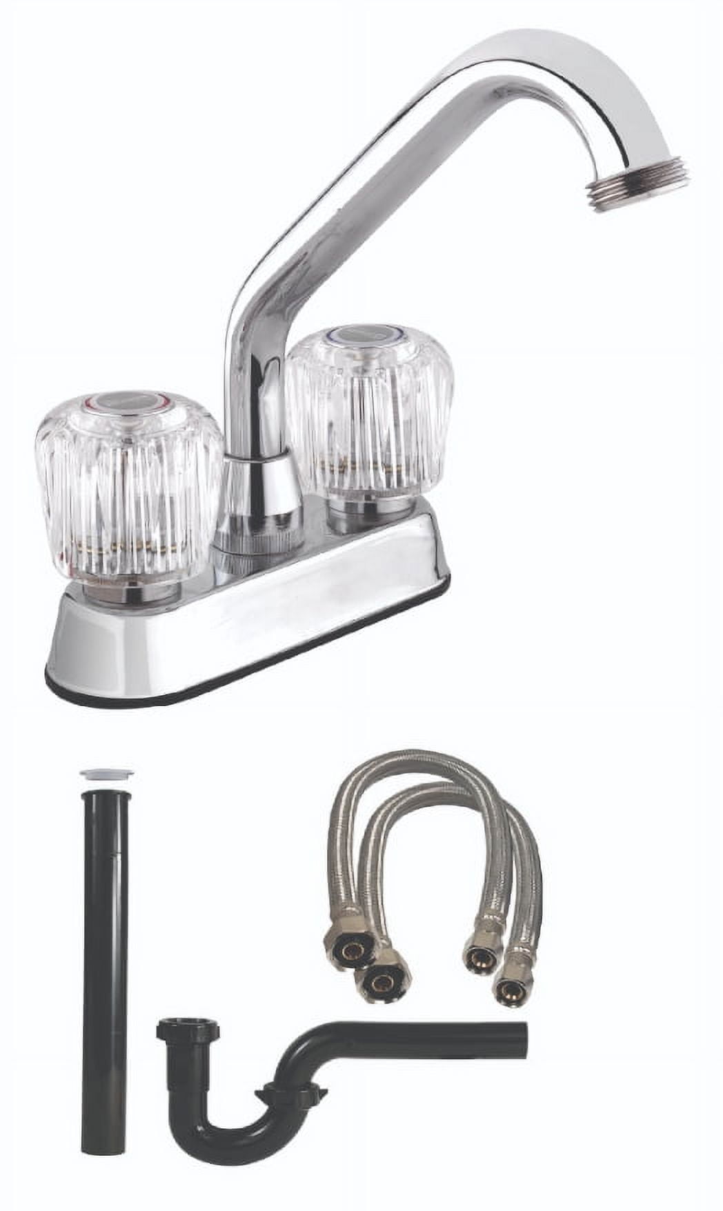 Belanger 2940WKIT Laundry Faucet Kit with Garden Hose Connection, Chrome