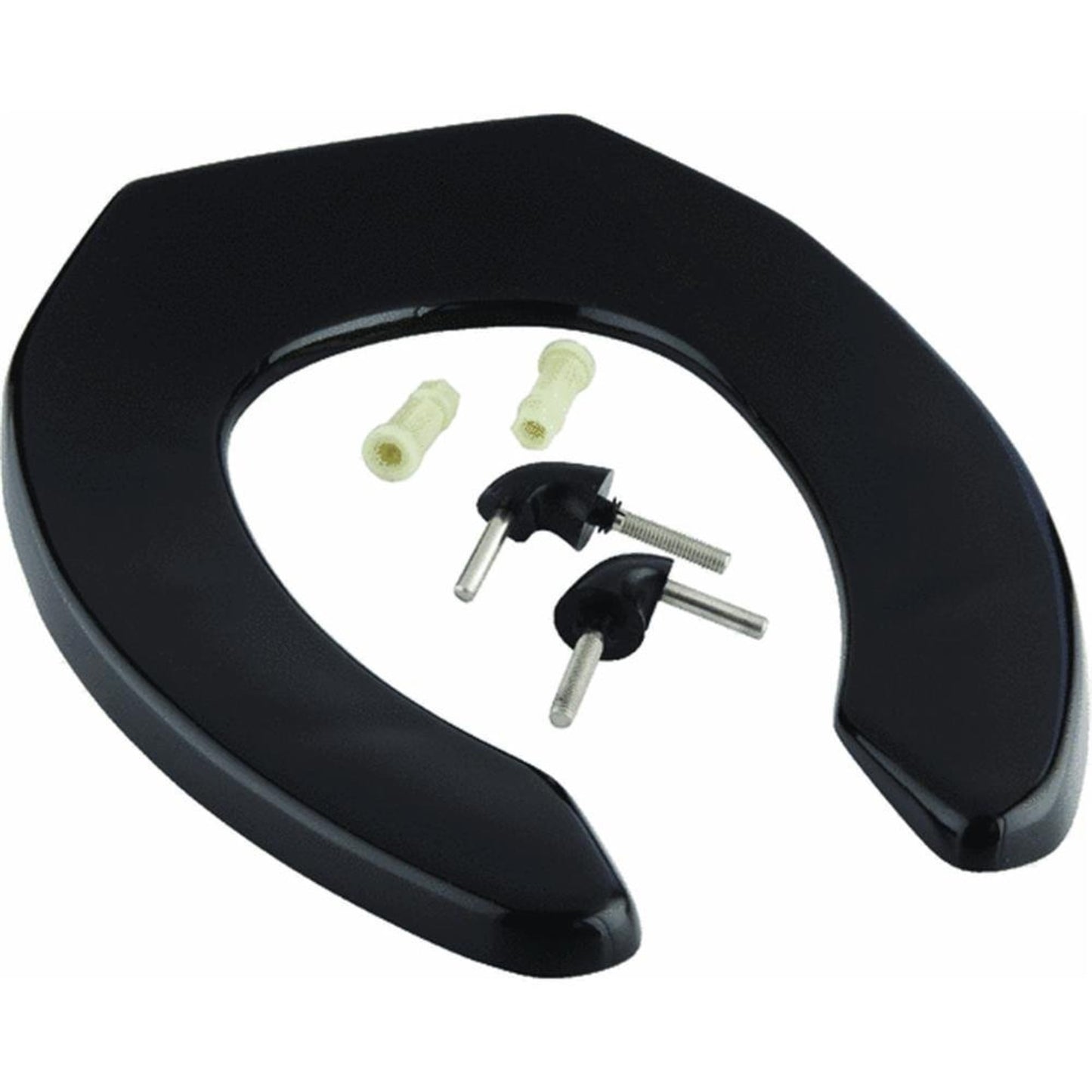 Bemis Commercial Heavy-Duty Plastic Toilet Seat Black