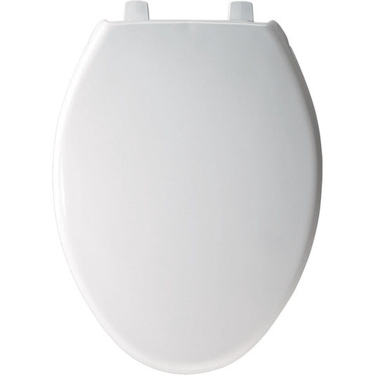 Bemis Hospitality Heavy-Duty Plastic Toilet Seat White