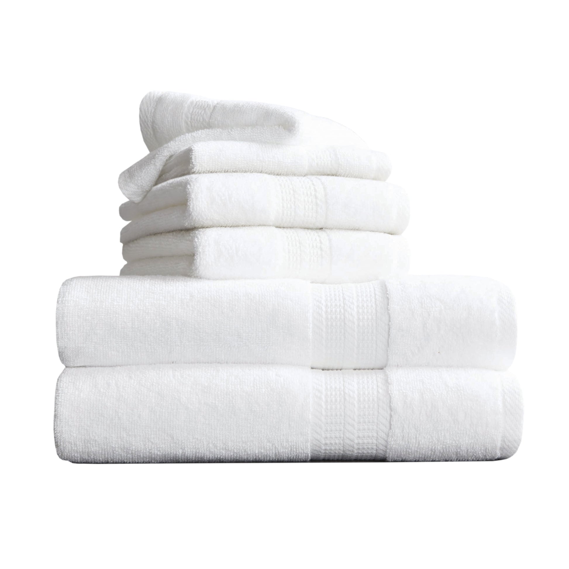 Better Homes & Gardens 6-Piece Bath Set, Solid White