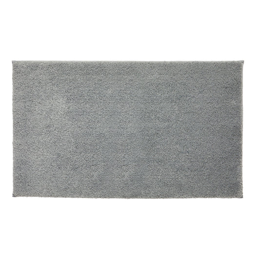 Better Homes & Gardens Ultra Soft Polyester Bath Rug, 20"x34", Grey Flannel