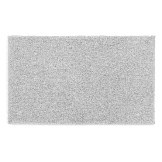 Better Homes & Gardens Ultra Soft Polyester Bath Rug, 23 x 39, Soft Silver