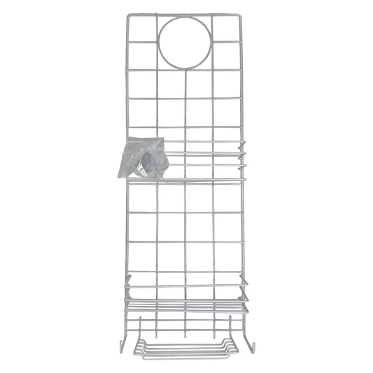 Better Houseware 888/W White-Coated Steel Shower Caddy