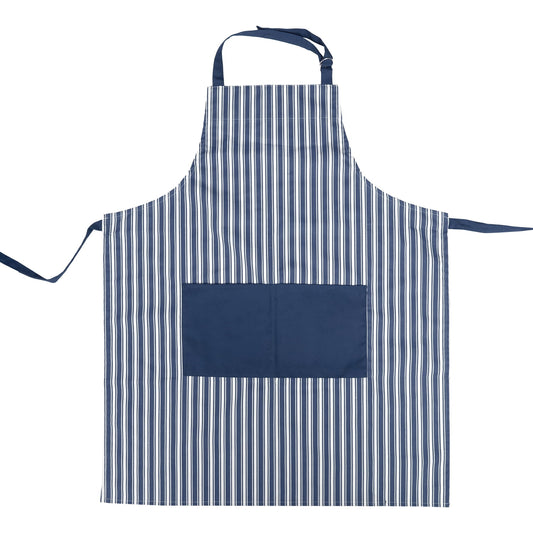 Better Houseware Adjustable Striped Apron (Blue), 1685/B