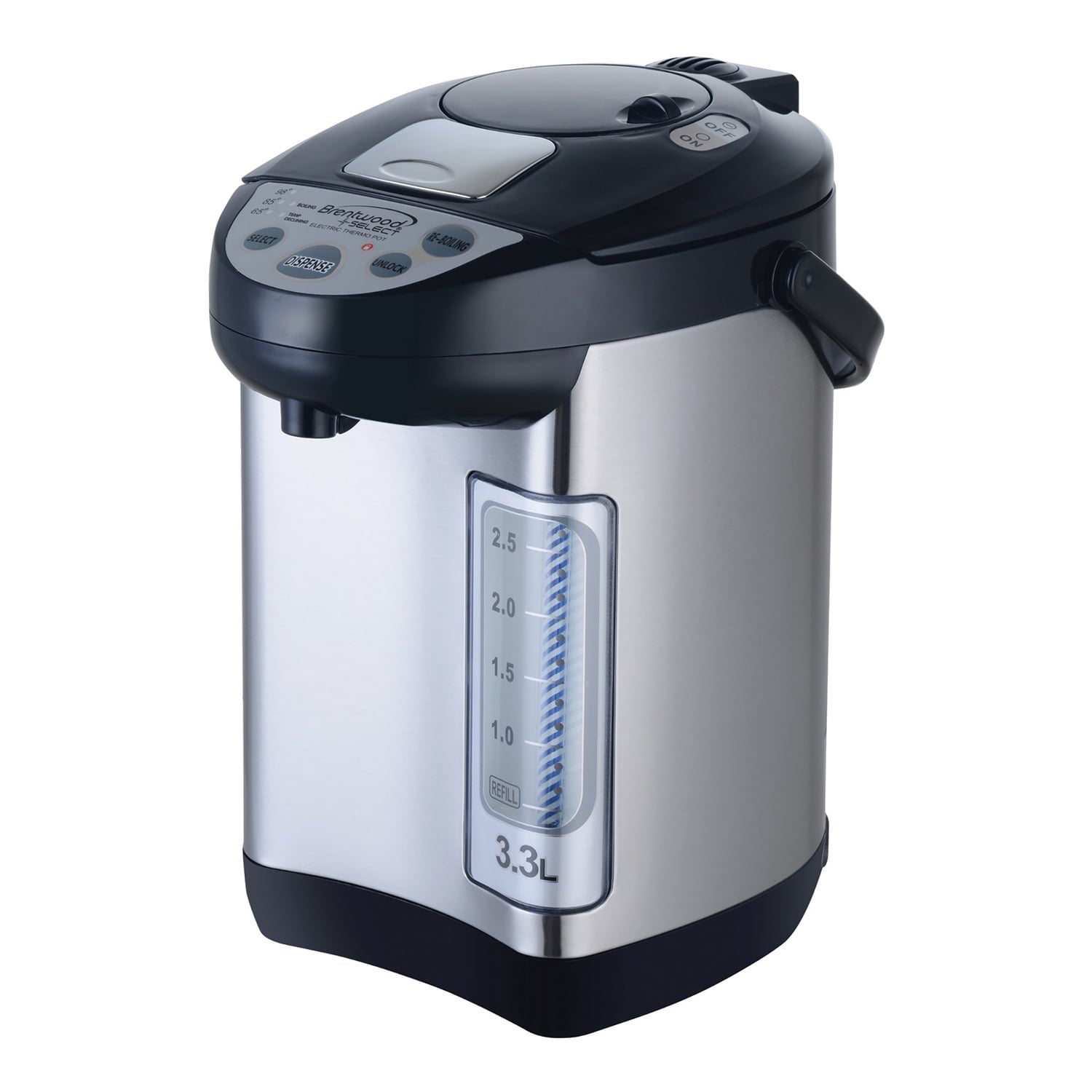 Brentwood Select Dispensador ElÃ©ctrico InstantÃ¡neo de Agua Caliente (3.3 Litros), KT-33BSPT