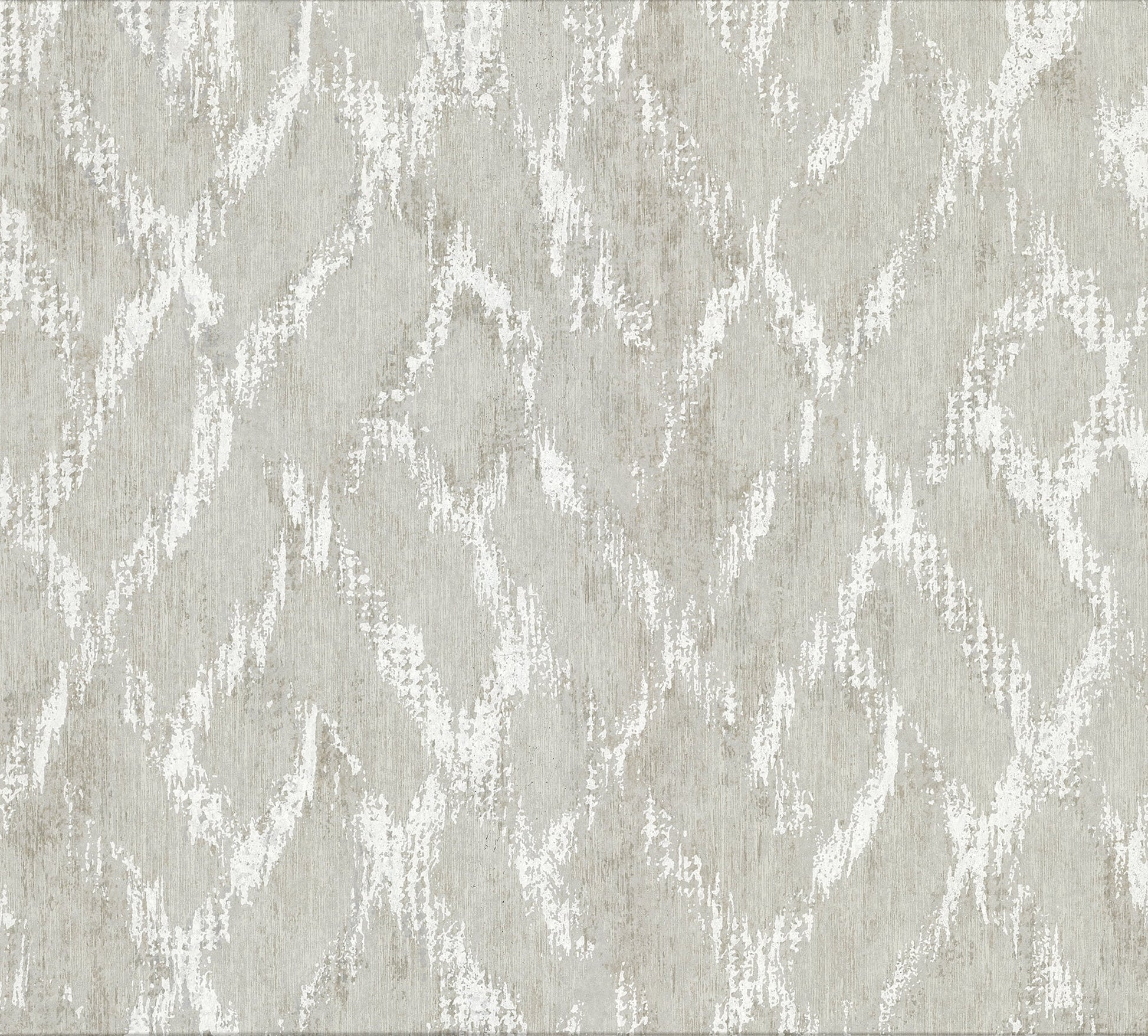 Brewster Bunter Light Grey Distressed Geometric Wallpaper, 21-in by 33-ft, 57.8 sq. ft