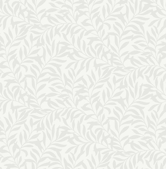 Brewster Home Fashions Salix Silver Leaf Wallpaper
