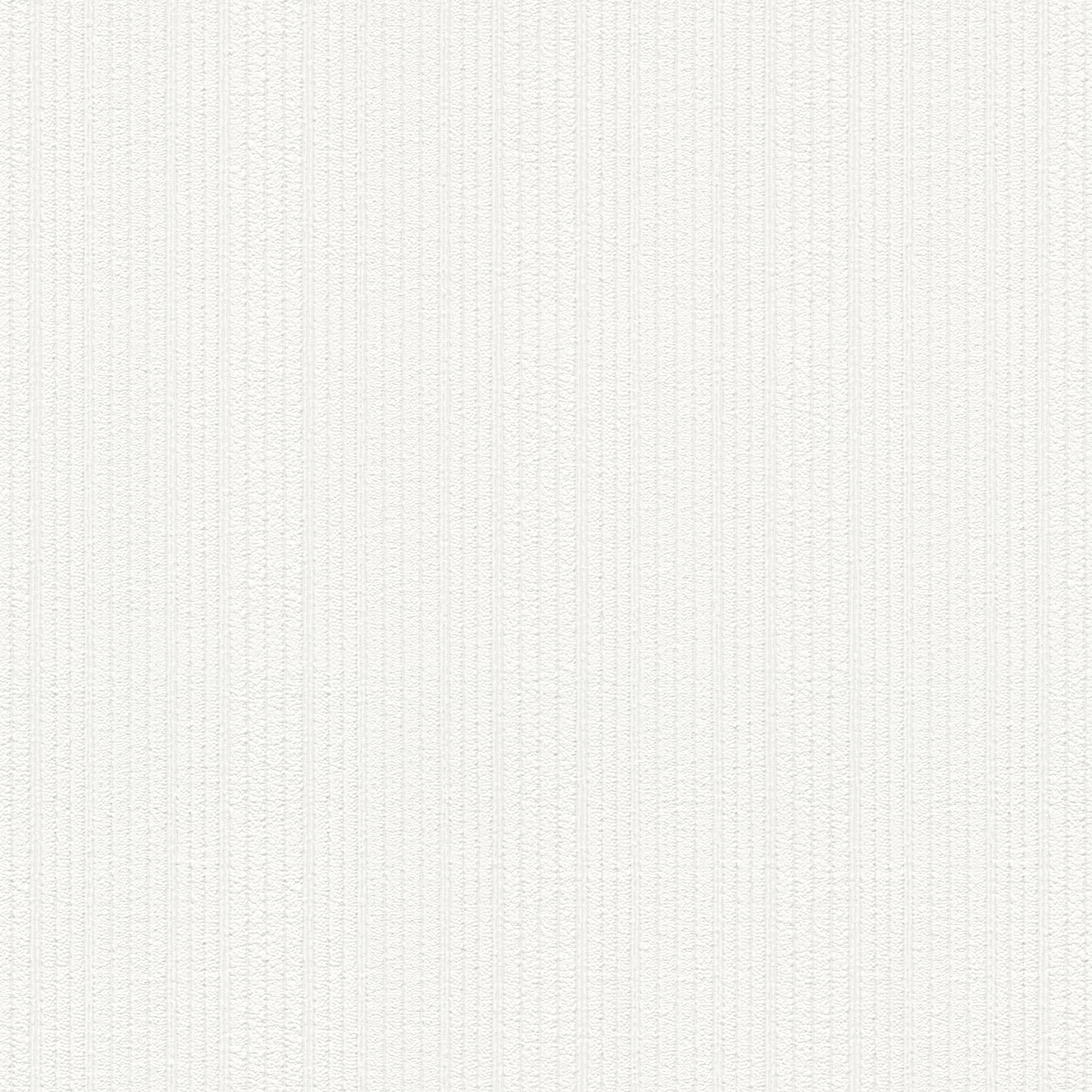 Brewster Home Fashions Samuel White Textured Stripe Paintable Wallpaper