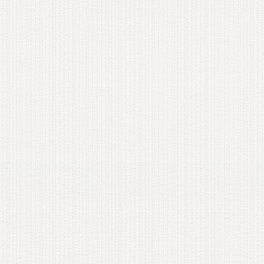 Brewster Home Fashions Samuel White Textured Stripe Paintable Wallpaper