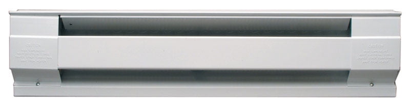 Cadet 05534 125 Sq. Ft. 3415 BTU White Convection Baseboard Heater
