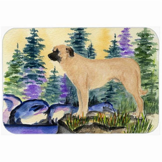 Caroline's Treasures Anatolian Shepherd Glass Cutting Board Large