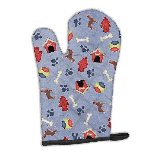 Australian Kelpie Dog Dog House Collection Oven Mitt
