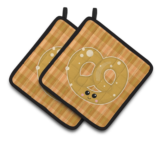 Pretzel Pair of Pot Holders