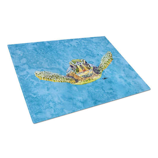 Carolines Treasures 8653LCB Turtle Glass Cutting Board Large, 12H x 16W, multicolor