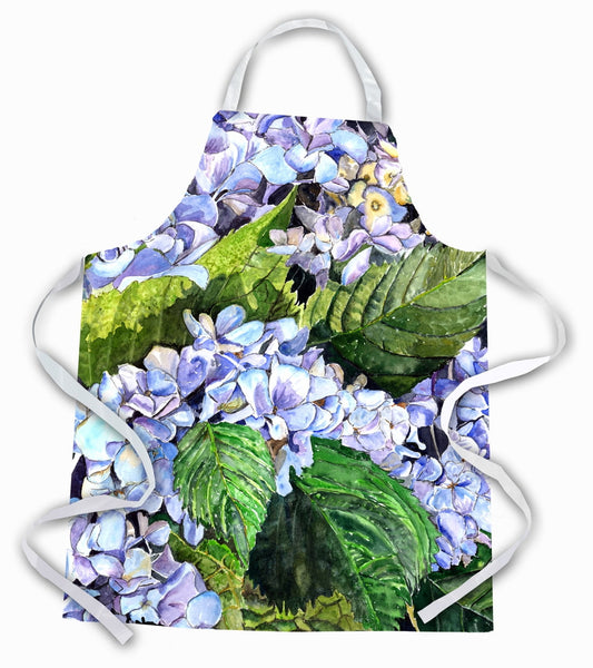 Carolines Treasures 8730APRON Hydrangea Apron Large multicolor