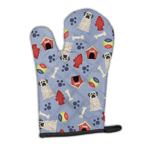 Carolines Treasures BB2629OVMT Dog House Collection Mastiff Brindle White Oven Mitt Large multicolor