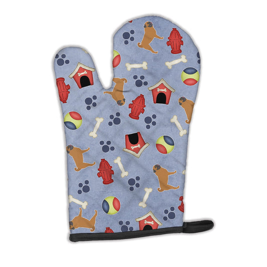Pug Dog House Collection Oven Mitt