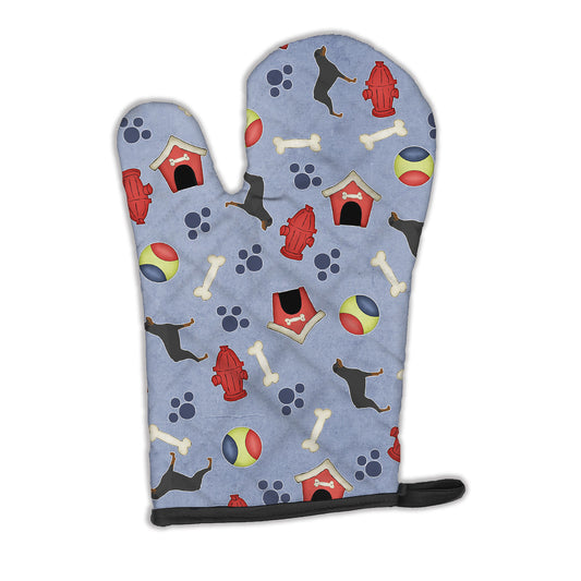 Carolines Treasures BB3966OVMT Rottweiler Dog House Collection Oven Mitt Large multicolor