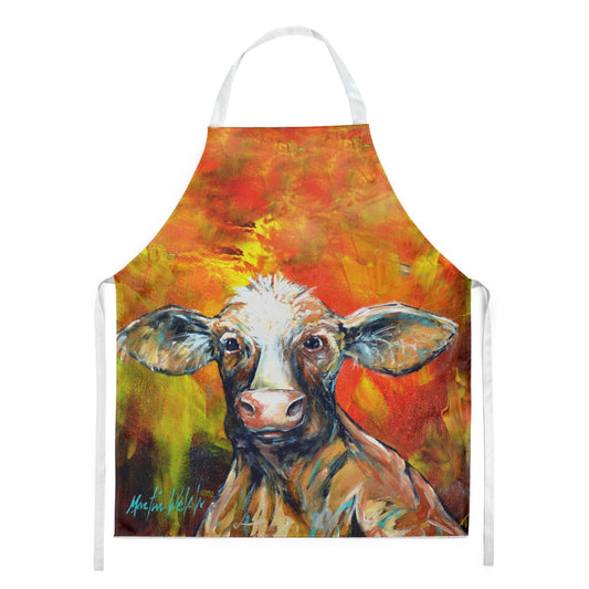 Carolines Treasures MW1225APRON Another Happy Cow Apron Large multicolor