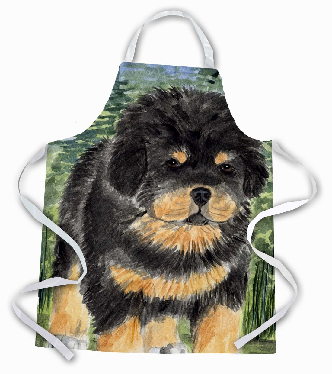 Carolines Treasures SS8031APRON Tibetan Mastiff Apron Large multicolor