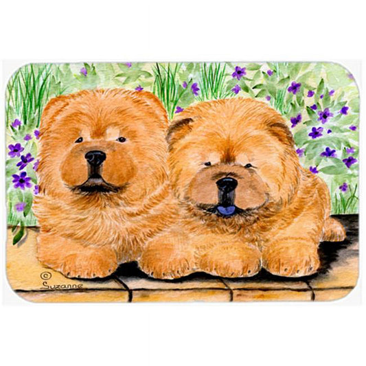 Carolines Treasures SS8123LCB Chow Chow Glass Cutting Board Large, 12H x 16W, multicolor