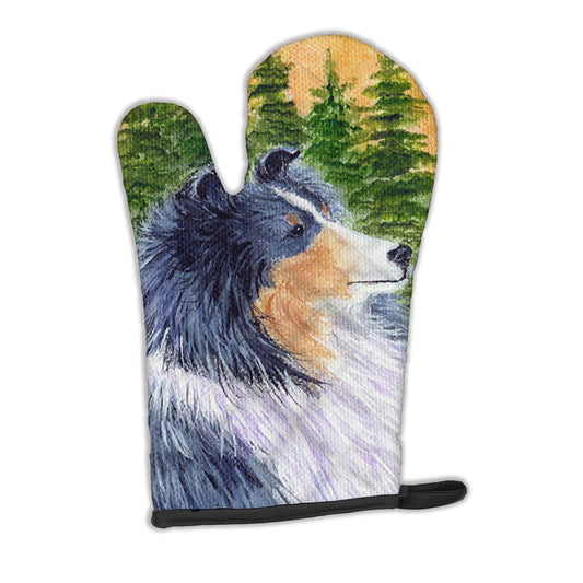 Carolines Treasures SS8142OVMT Sheltie Oven Mitt Large multicolor
