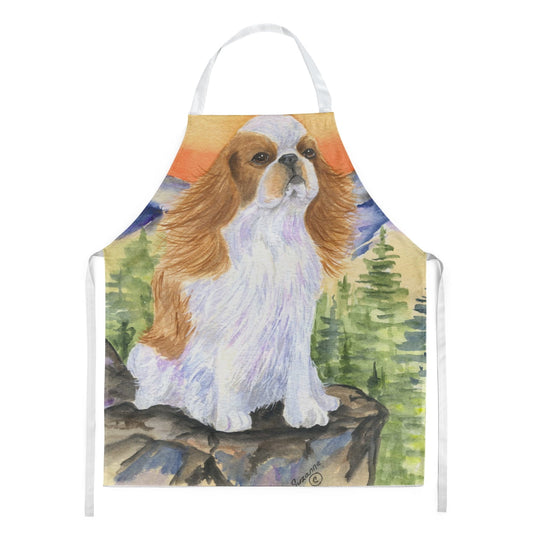 Carolines Treasures SS8311APRON English Toy Spaniel Apron Large multicolor