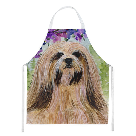 Carolines Treasures SS8436APRON Lhasa Apso Apron Large multicolor