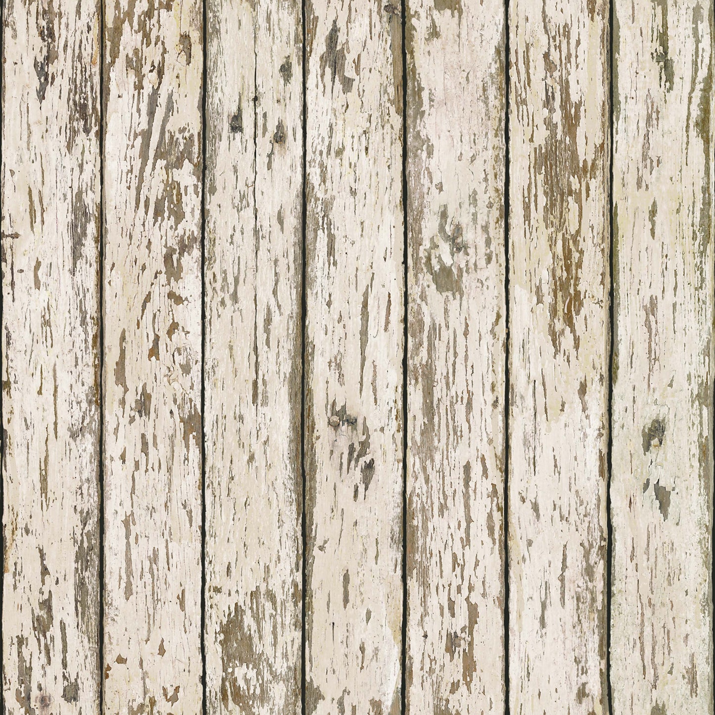 Chesapeake Harley White Weathered Wood Wallpaper