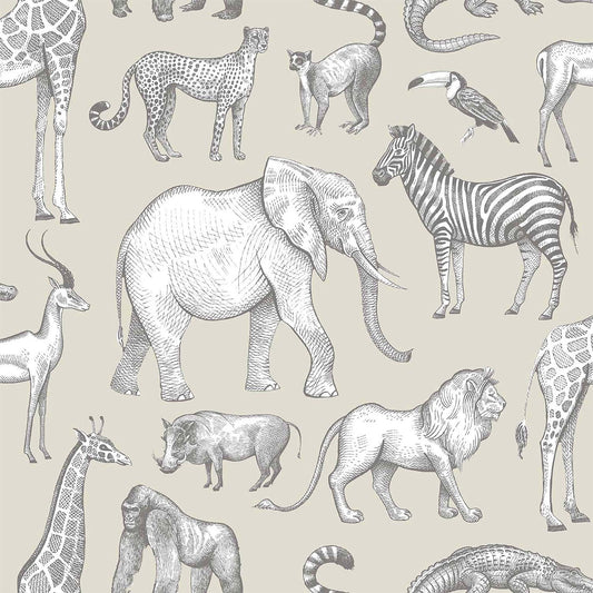 Chesapeake Inez Mustard Geometric Wallpaper, 20.9-in by 33-ft