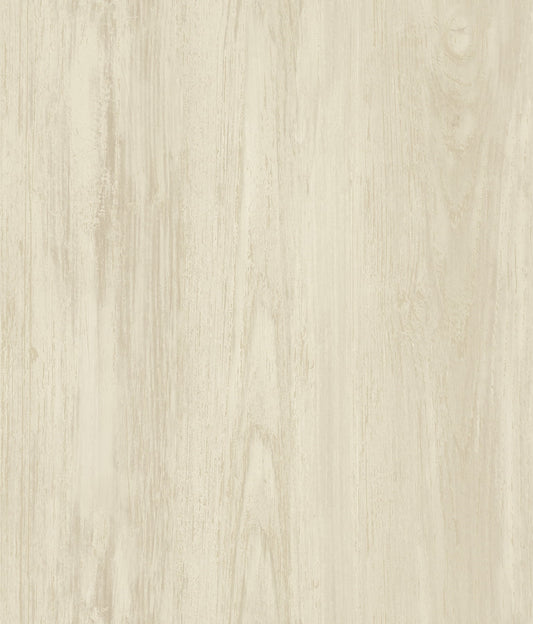 Chesapeake Mapleton Beige Wood Wallpaper