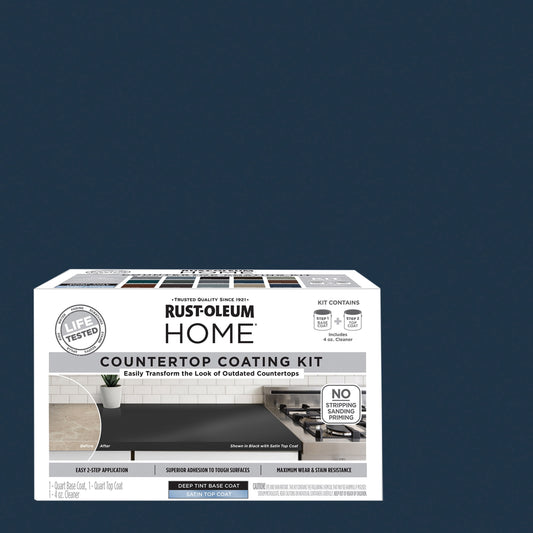 Clean Slate, Rust-Oleum HOME Countertop Satin Coating Kit-38496305T, Quart