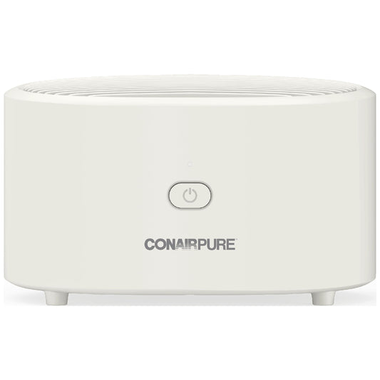 Conair Pure Portable HEPA Air Purifier, 3 Fan Settings, Aqua
