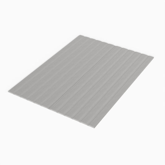 Continental Sleep, 0.75â€ Vertical Mattress Support Wood Slats with Cover, Full, Gray