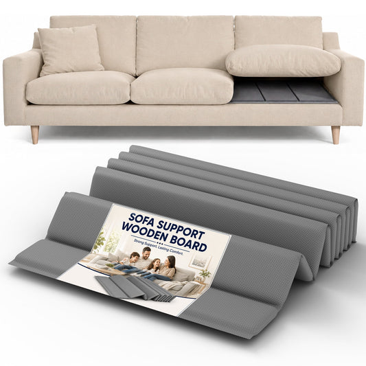 Continental Sleep, Heavy Duty Couch Support Board, 19.25" x 23" Extra Thick Wood Base to Fix Sagging Seats, Reinforced Under Cushion Panel for Sofas, Chairs & Loveseats, Furniture Seat Saver