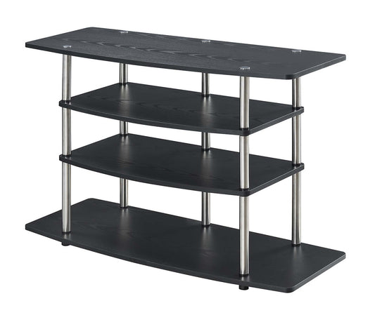 Convenience Concepts Designs2Go Soporte de TV Ancho sin Herramientas, Negro