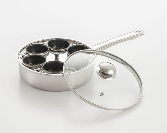 Cook Pro 522 - Stainless Steel 6 Cup Egg Poacher