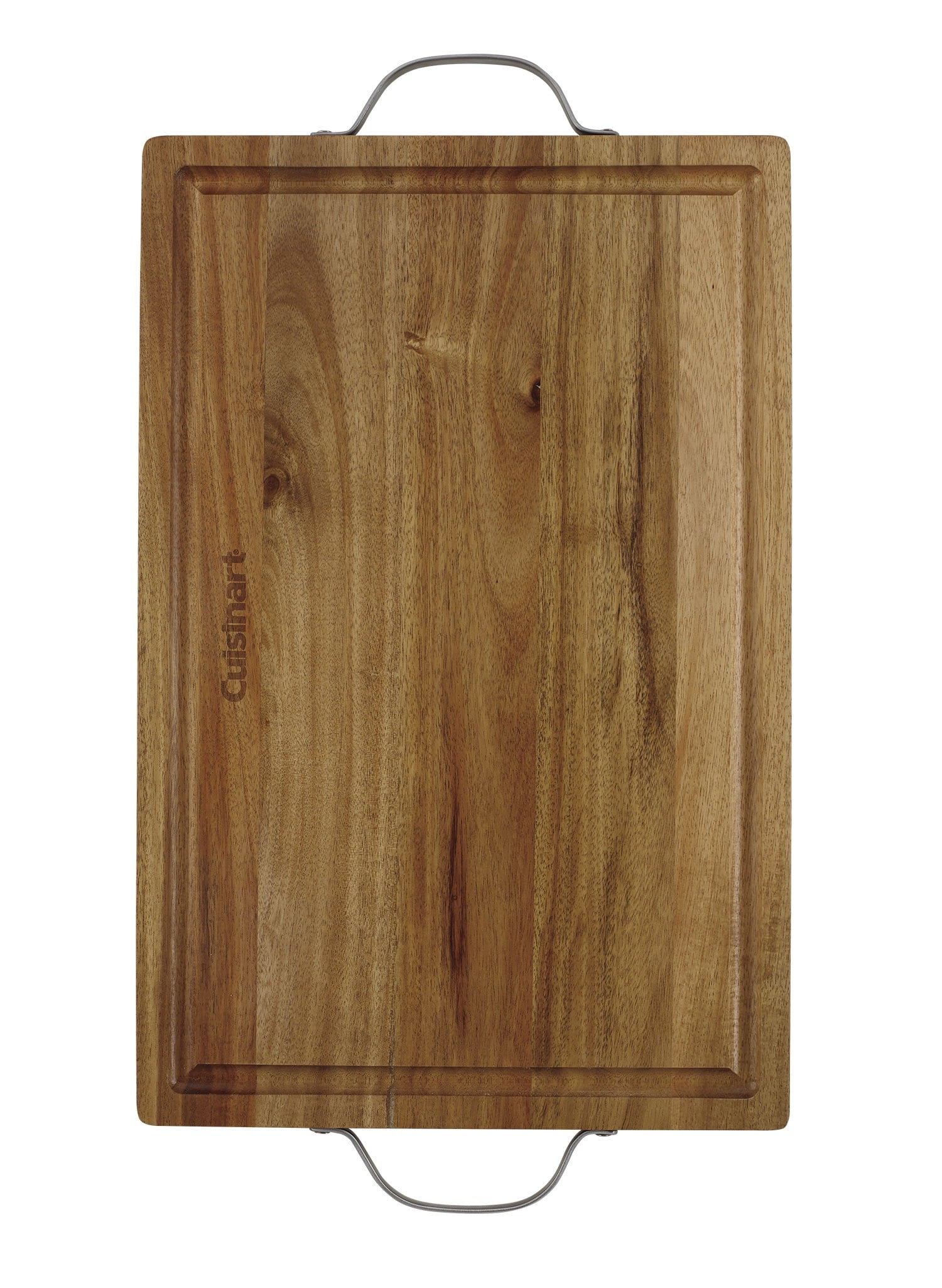 Cuisinart 18â€ x 12â€ 2-Handle Acacia Carving/Serving Board