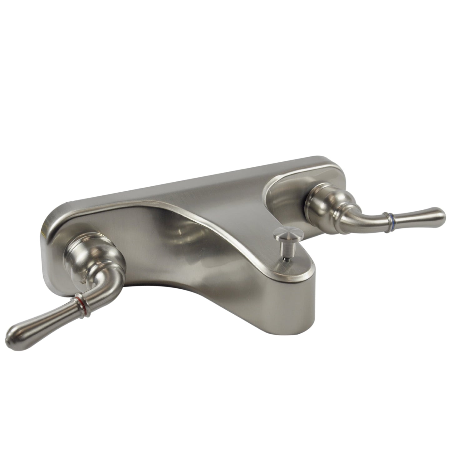 Danco 8-inch Lever-Style Mobile Home Bathroom Center-Set Tub/Shower Faucet in Chrome (10882X)