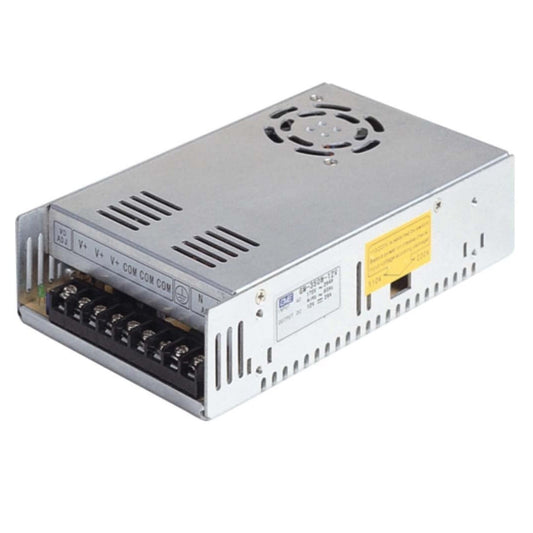 DC12V 30A LED Driver Power Adapter Converter (AC to DC) - Overload, Over Voltage, Short Circuit Protection - Built-in EMI Filter for LED Strip Lights