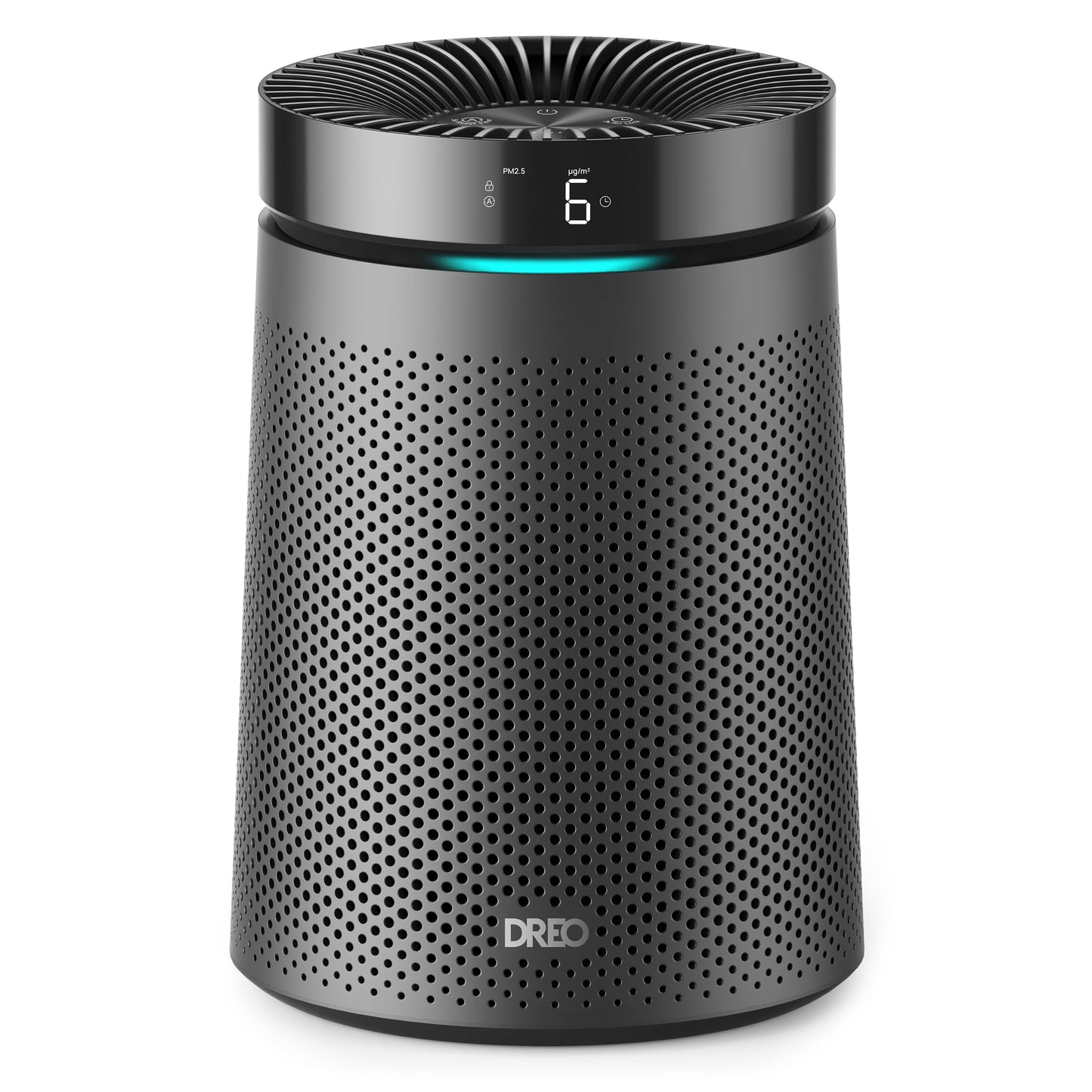 DREO HEPA Air Purifier for Room up to 1500 sq.ft/2h, Air Purifier for Allergies and Asthma with PM2.5 Air Quality Display, 3-in-1 Filter Removes 99.97% Pet Hair, 25 dB Sleep Mode