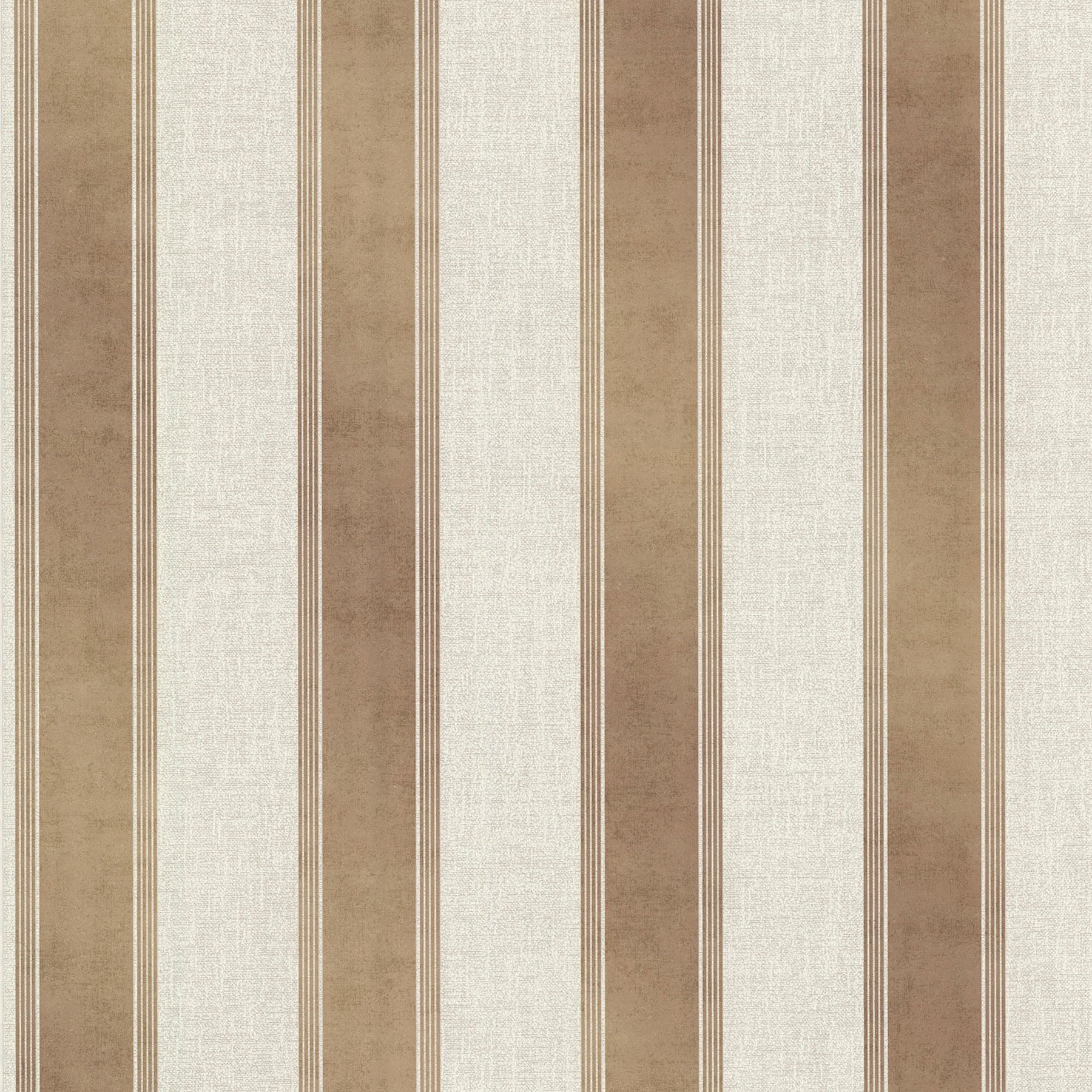 Decorline Simmons Copper Regal Stripe Wallpaper