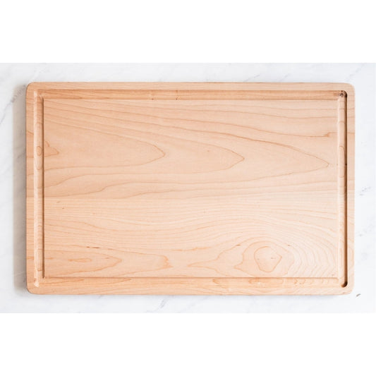 Casual Home Delice Rectangle Cutting Board with Juice Drip Groove-Material Type:Cherry
