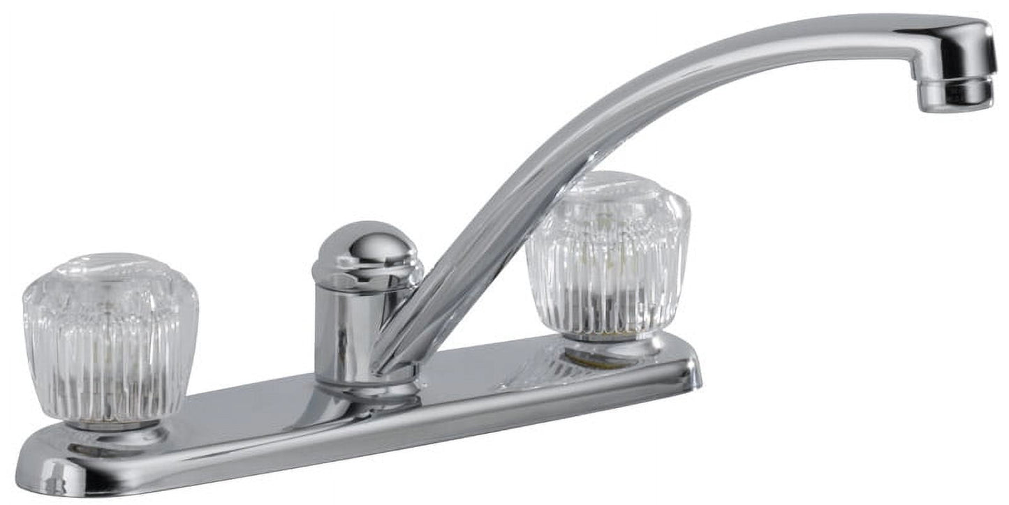 Delta Classic Cocina Cromada Dos Asas Faucet