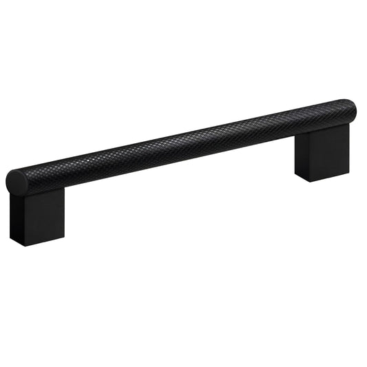 Design House 189464-MB Porter Cabinet and Drawer Pull, 3.75-Inch (96mm) Center to Center, Matte Black, 5-Pack