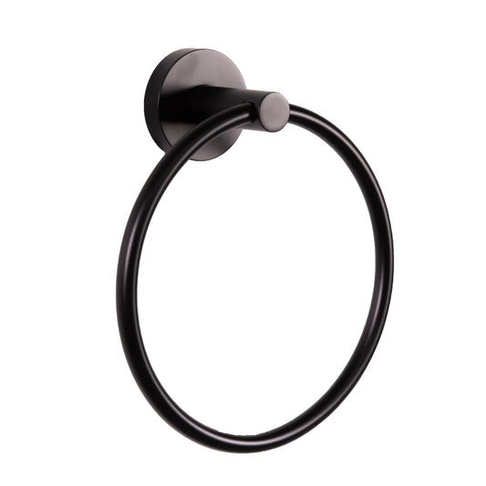 Design House 582767-MB Kelton Towel Ring Matte Black